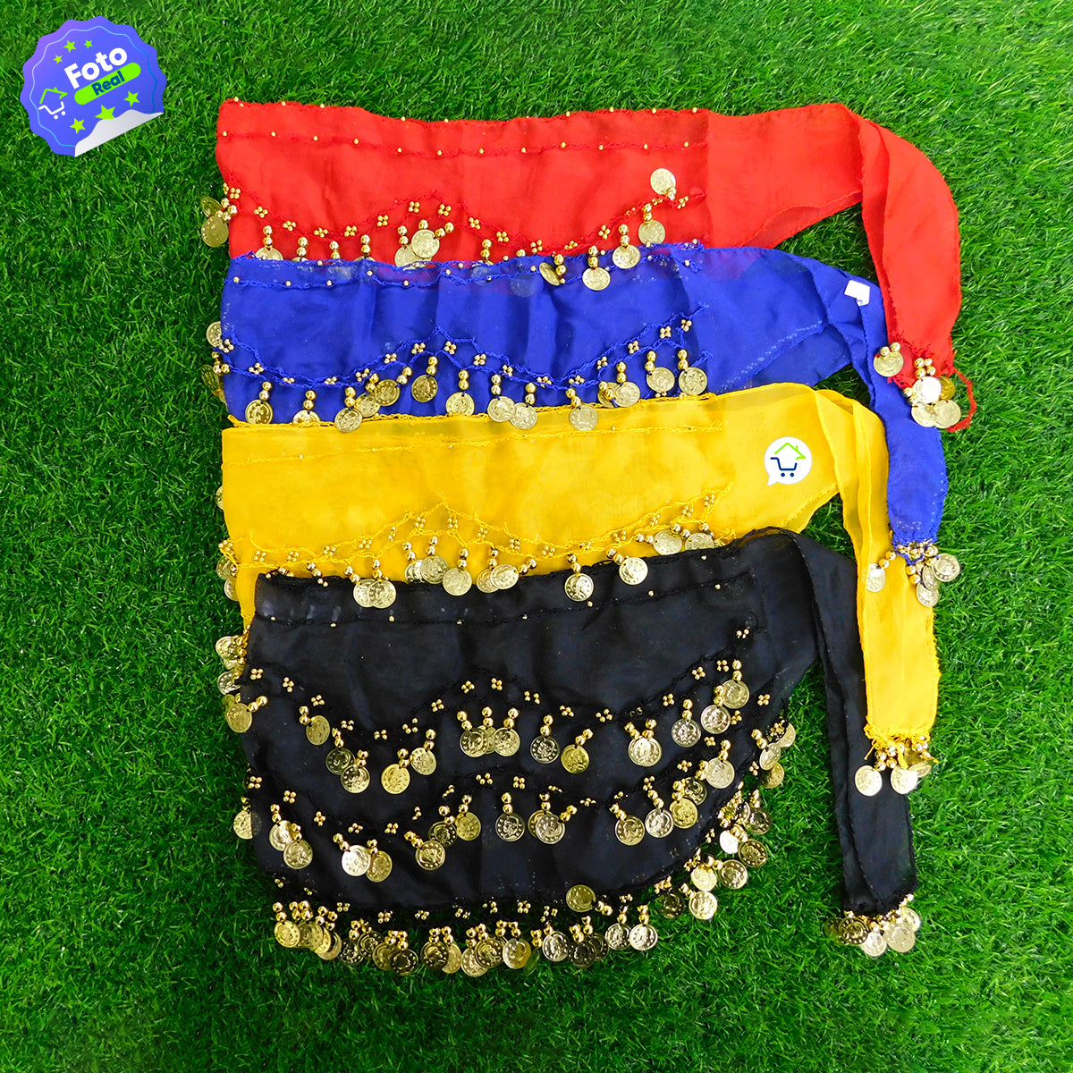 Caderín cinturón de danza árabe