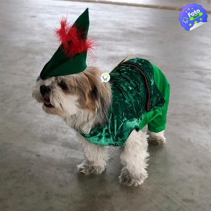 Disfraz para Mascota Peter Pan