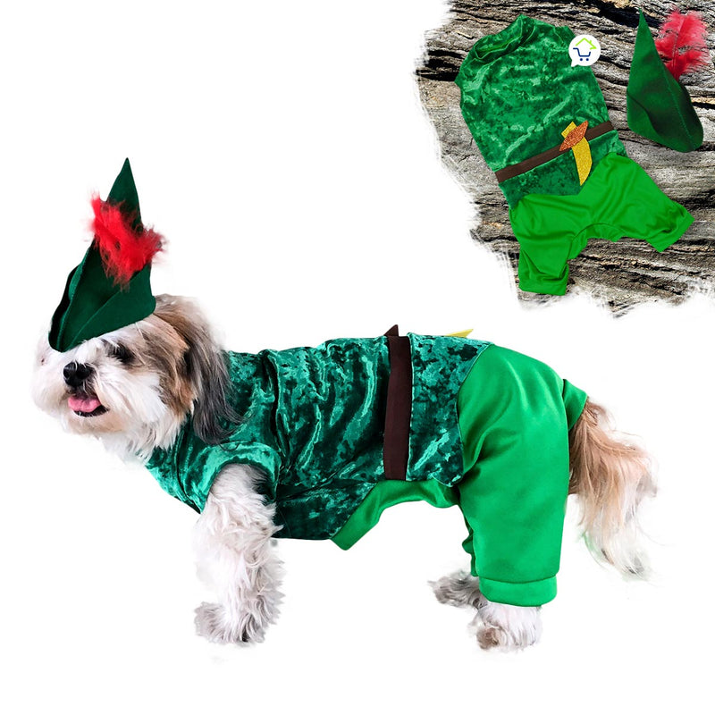 Disfraz para Mascota Peter Pan