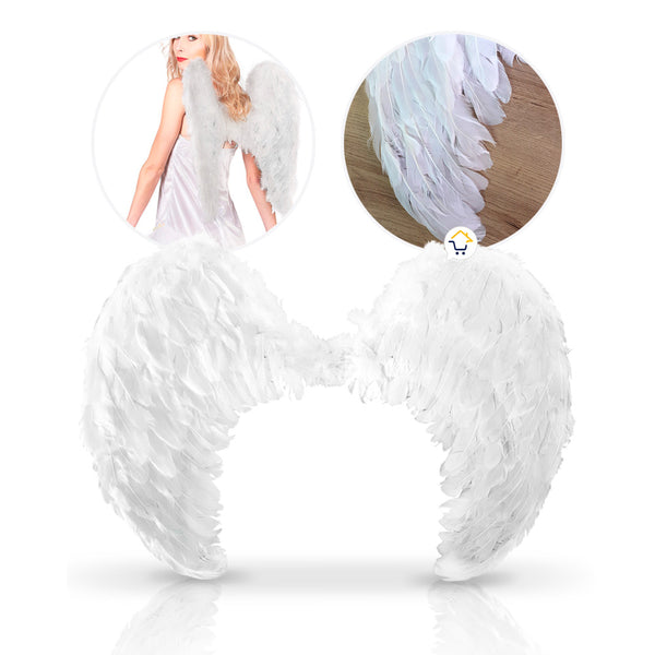Alas Angel Grande Plumas Halloween