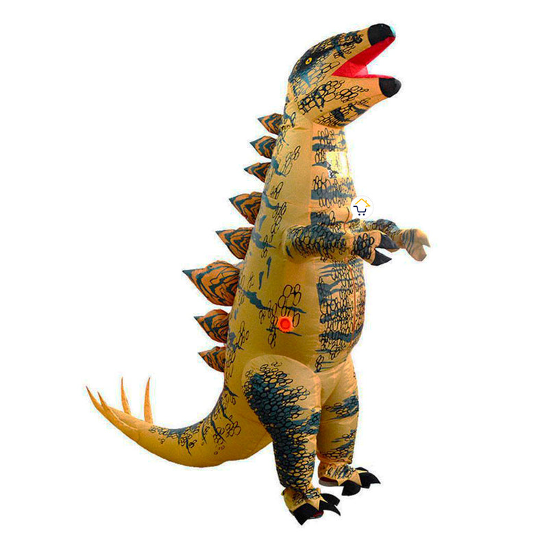 ADULTO - Disfraz Dinosaurio Estegosaurio Inflable