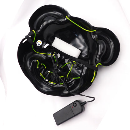 Máscara neon oso asesino disfraz