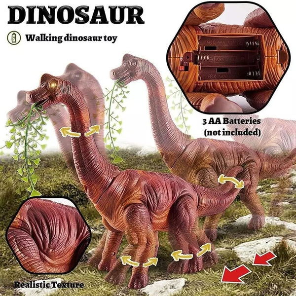 Dinosaurio pone huevos con movimiento y luz