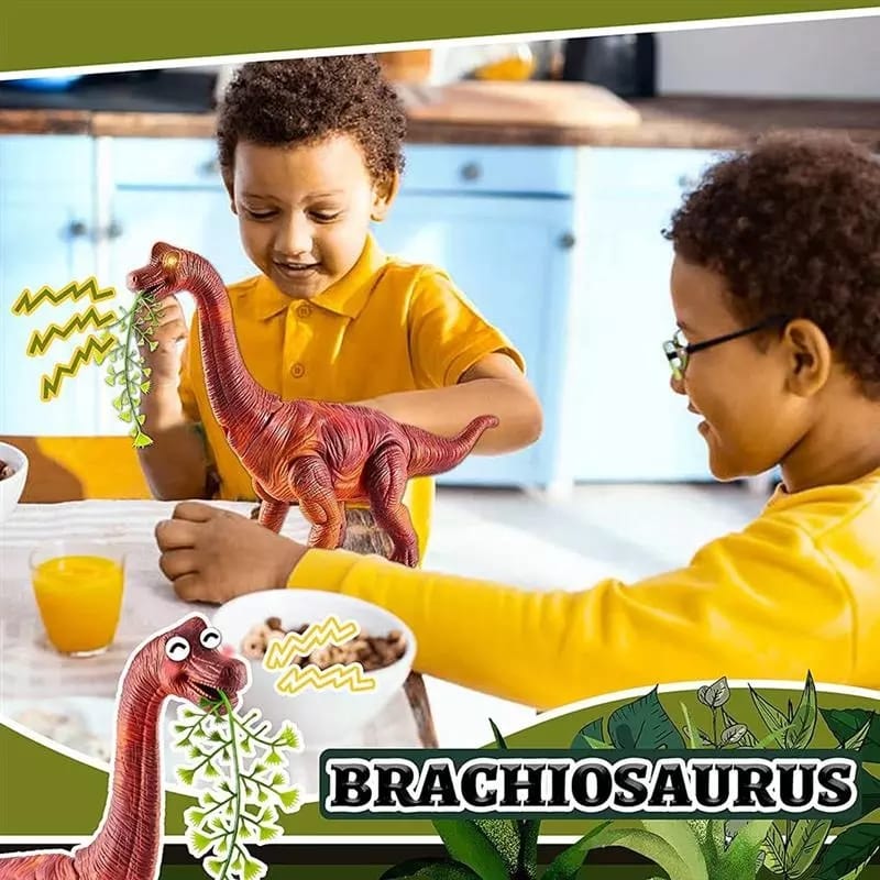 Dinosaurio pone huevos con movimiento y luz