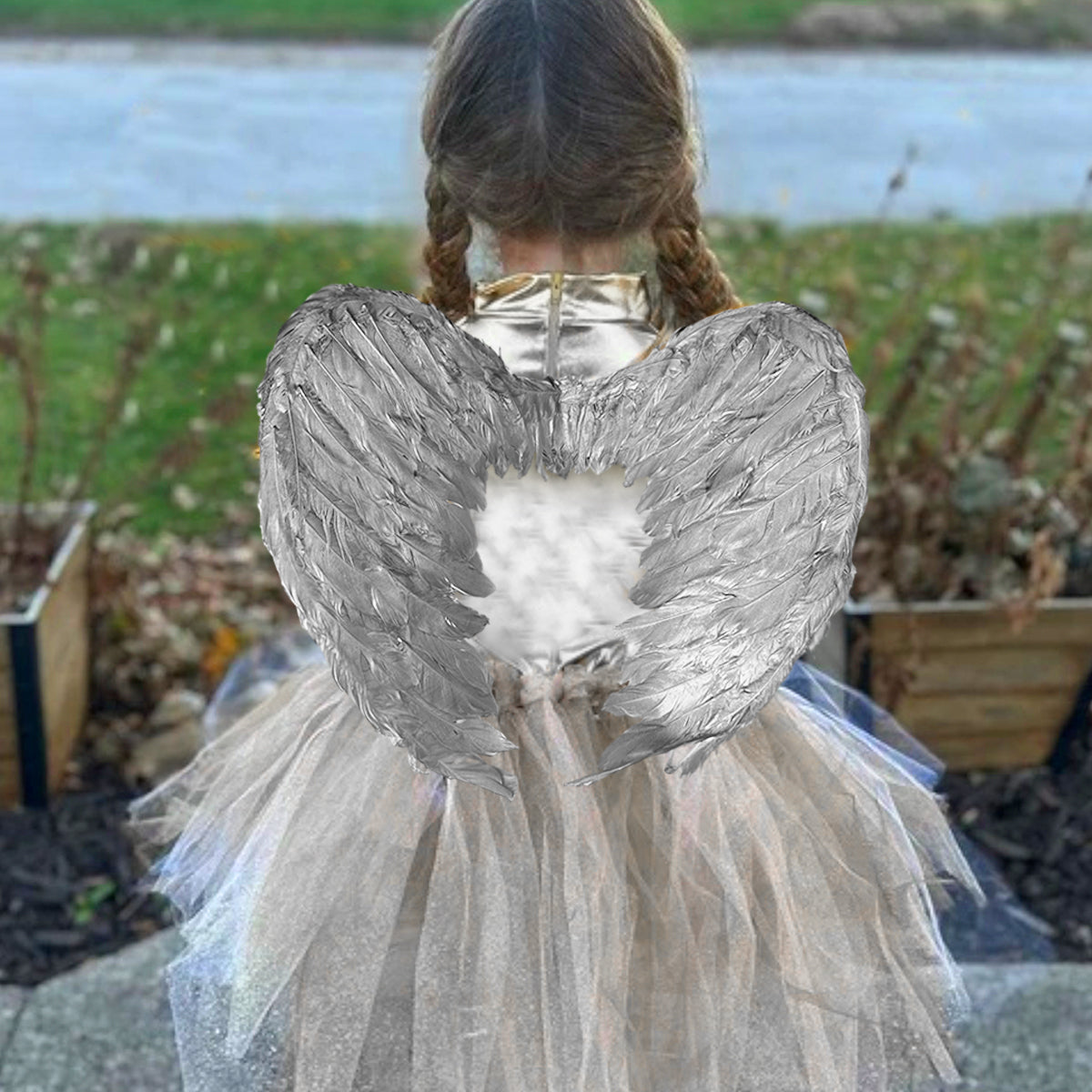 Alas ángel plumas pequeñas