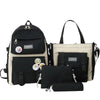 Mochila Escolar 4 en 1 con Accesorios