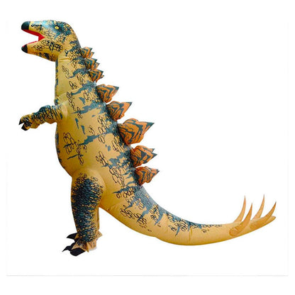 NIÑO - Disfraz Inflable de Dinosaurio Estegosaurio