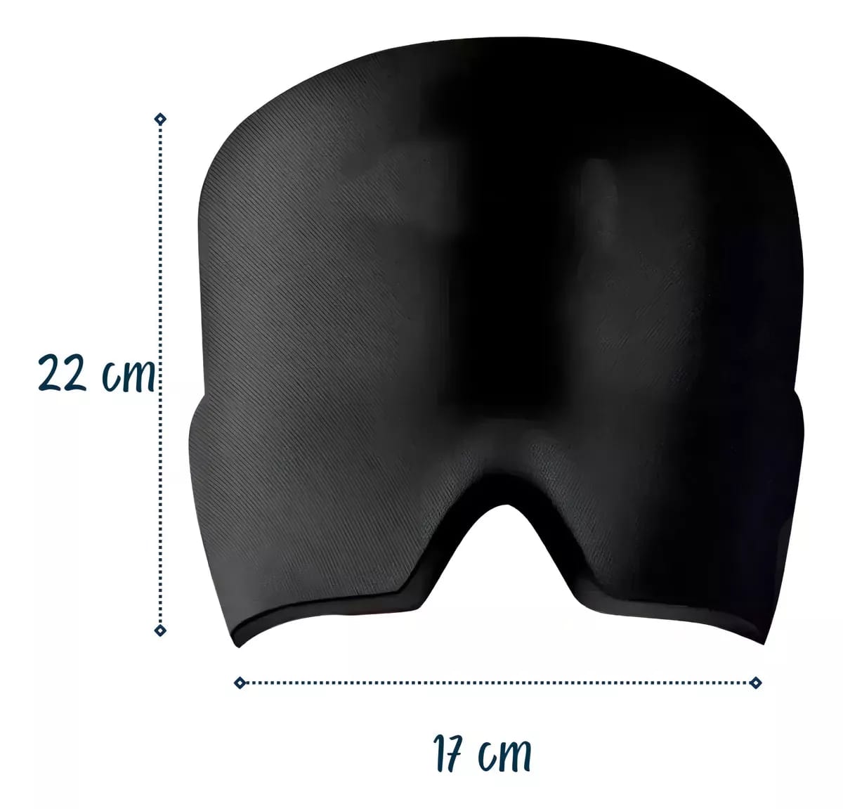 Gorro de gel para alivio de migraña