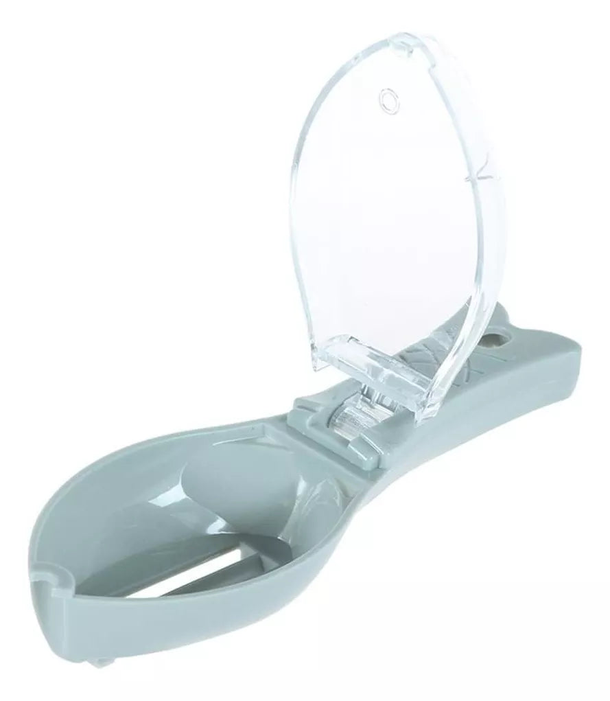 Quita Escamas Ergonómico Antisalpicaduras