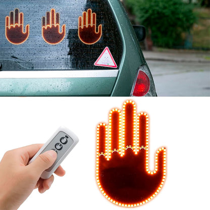 Letrero Luz Led Gestos Mano