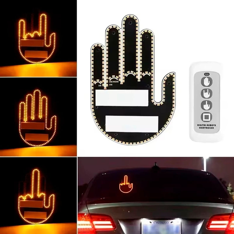 Letrero Luz Led Gestos Mano