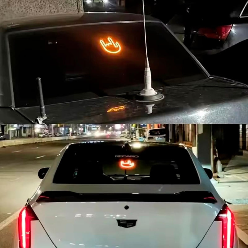 Letrero Luz Led Gestos Mano