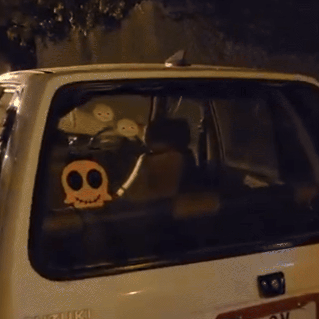 Gray helmet for bikers