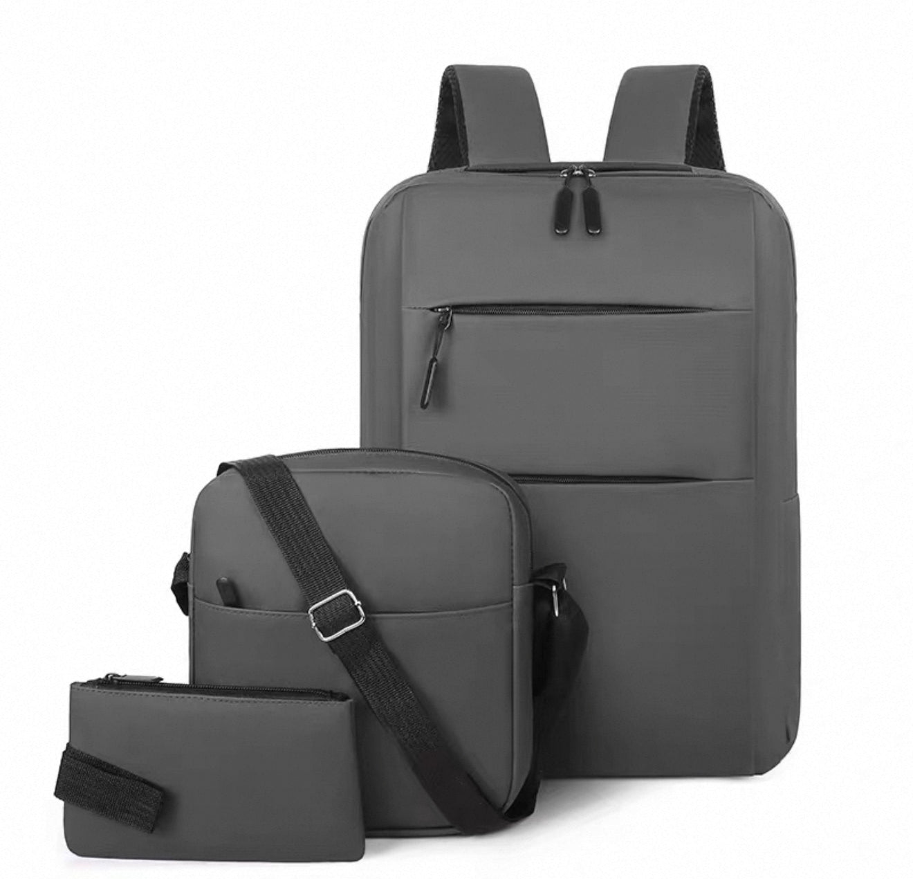 Pack 3 en 1 – Mochila + Bolso de Hombro + Cartuchera