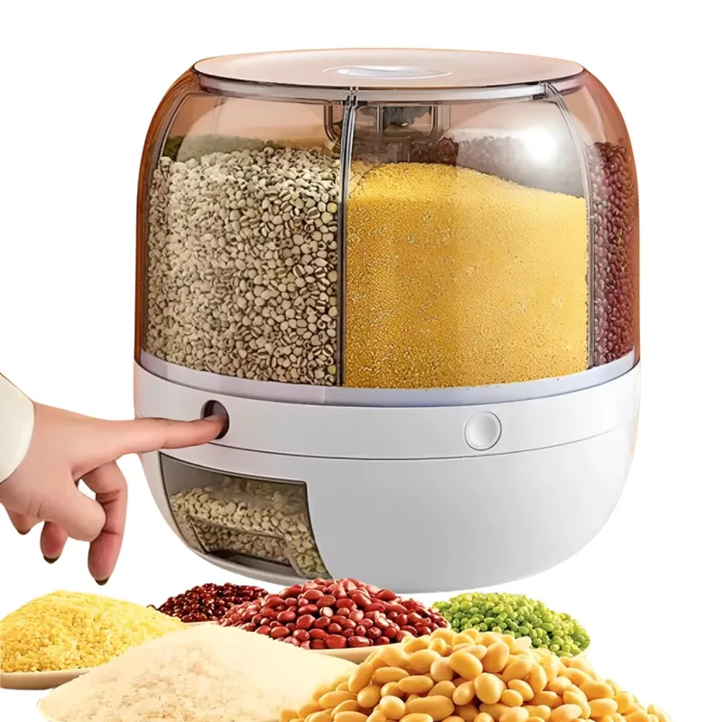 Organizador Giratorio de Granos, Cereales y Legumbres
