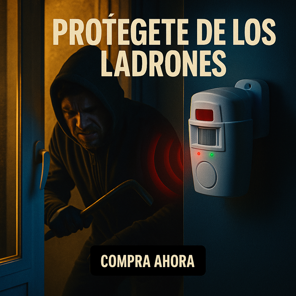 ALARMA CON SENSOR DE MOVIMIENTO