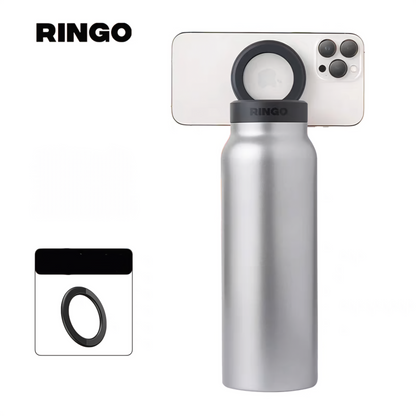 Botella térmica con soporte magnético para celular MagSafe